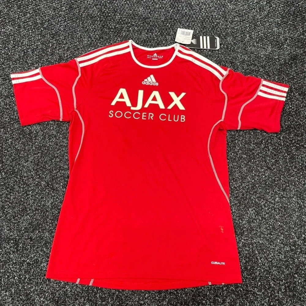 Brand New Adidas Ajax Soccer Football Club Jersey - Mens Medium